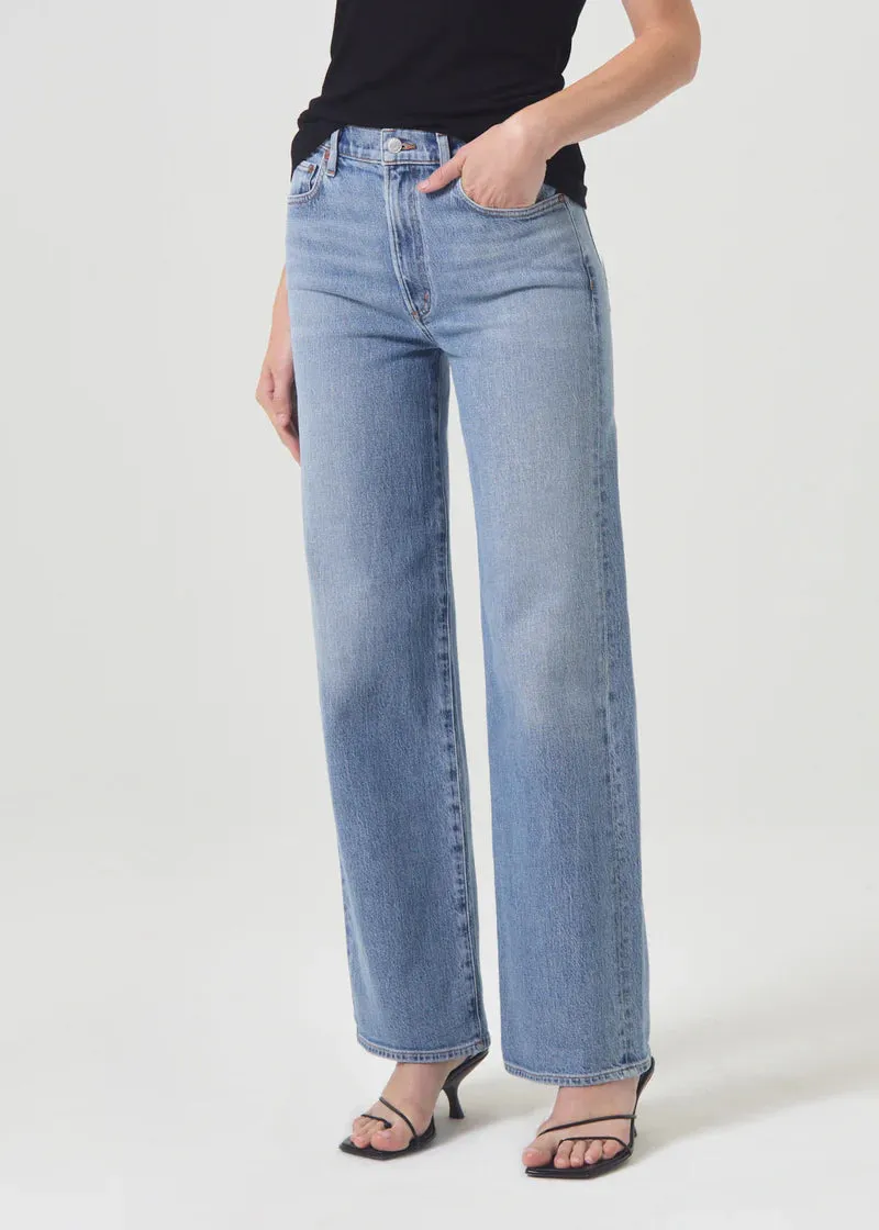 AGOLDE HARPER STRAIGHT JEAN (STRETCH) IN FLASH