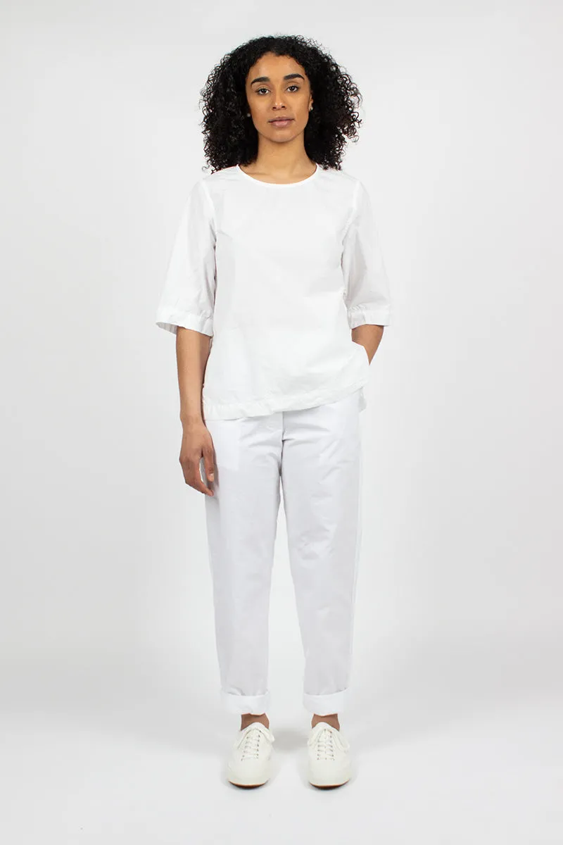 AH Pant Poplin White