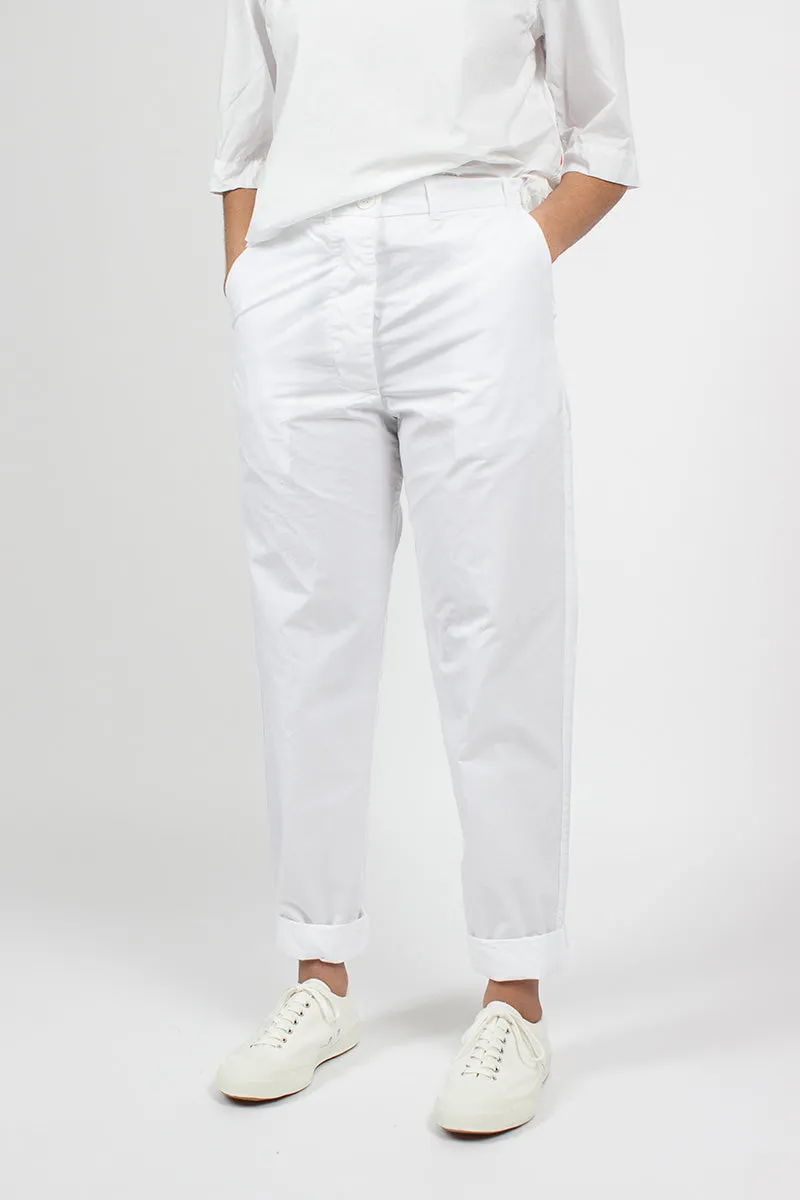 AH Pant Poplin White