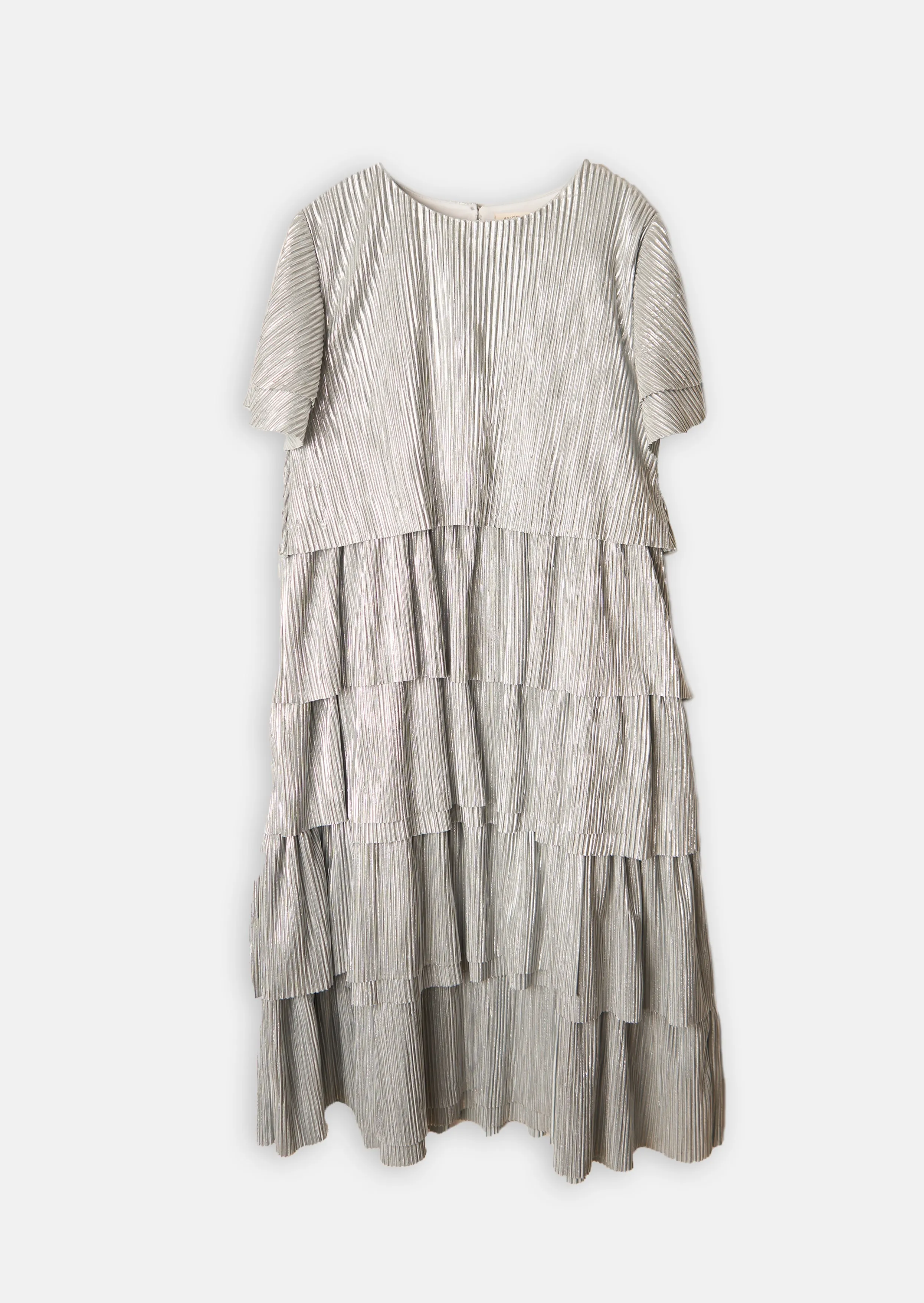 Amelie Tiered Crinkle Dress