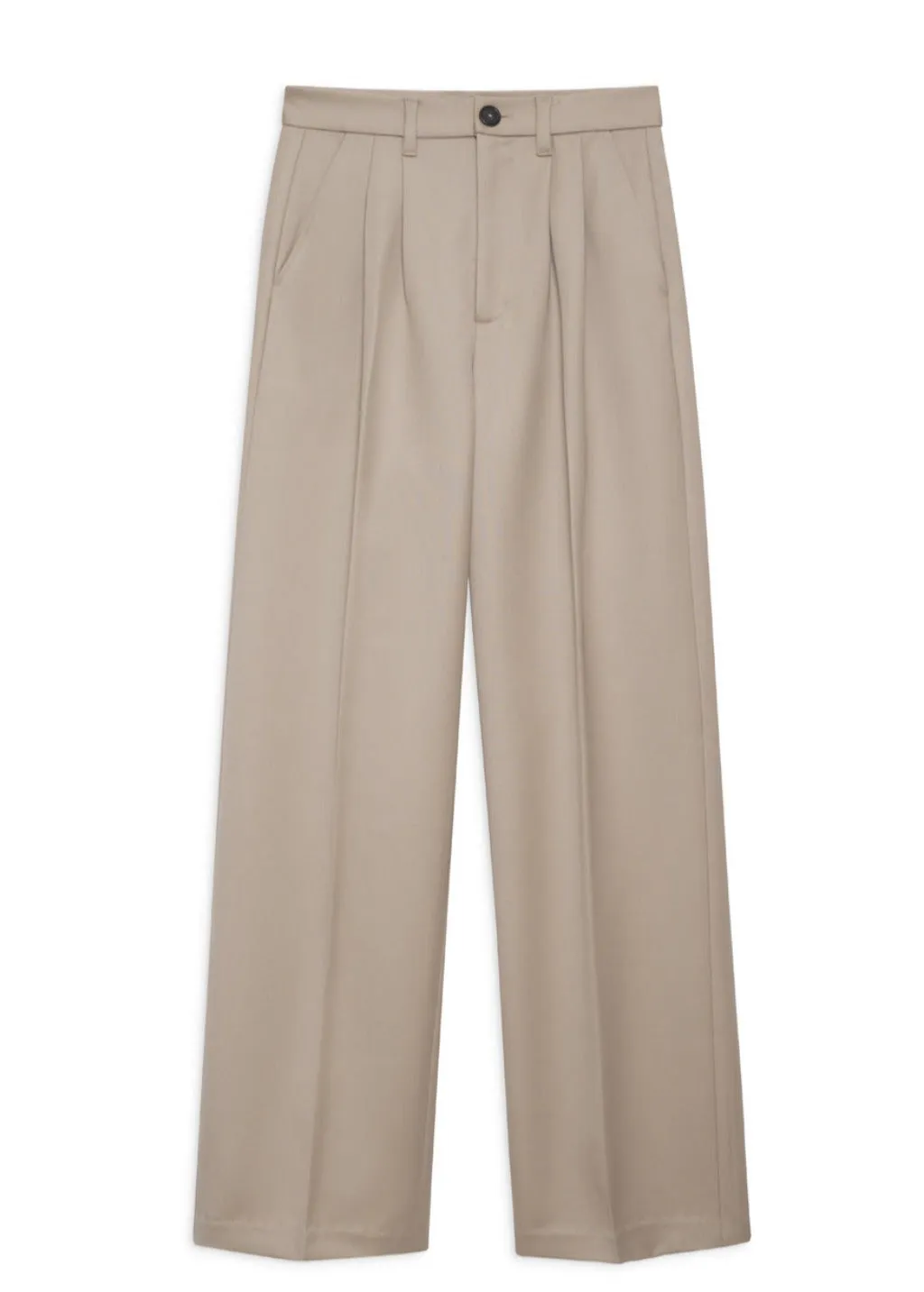 Anine Bing Carrie Pant in Taupe