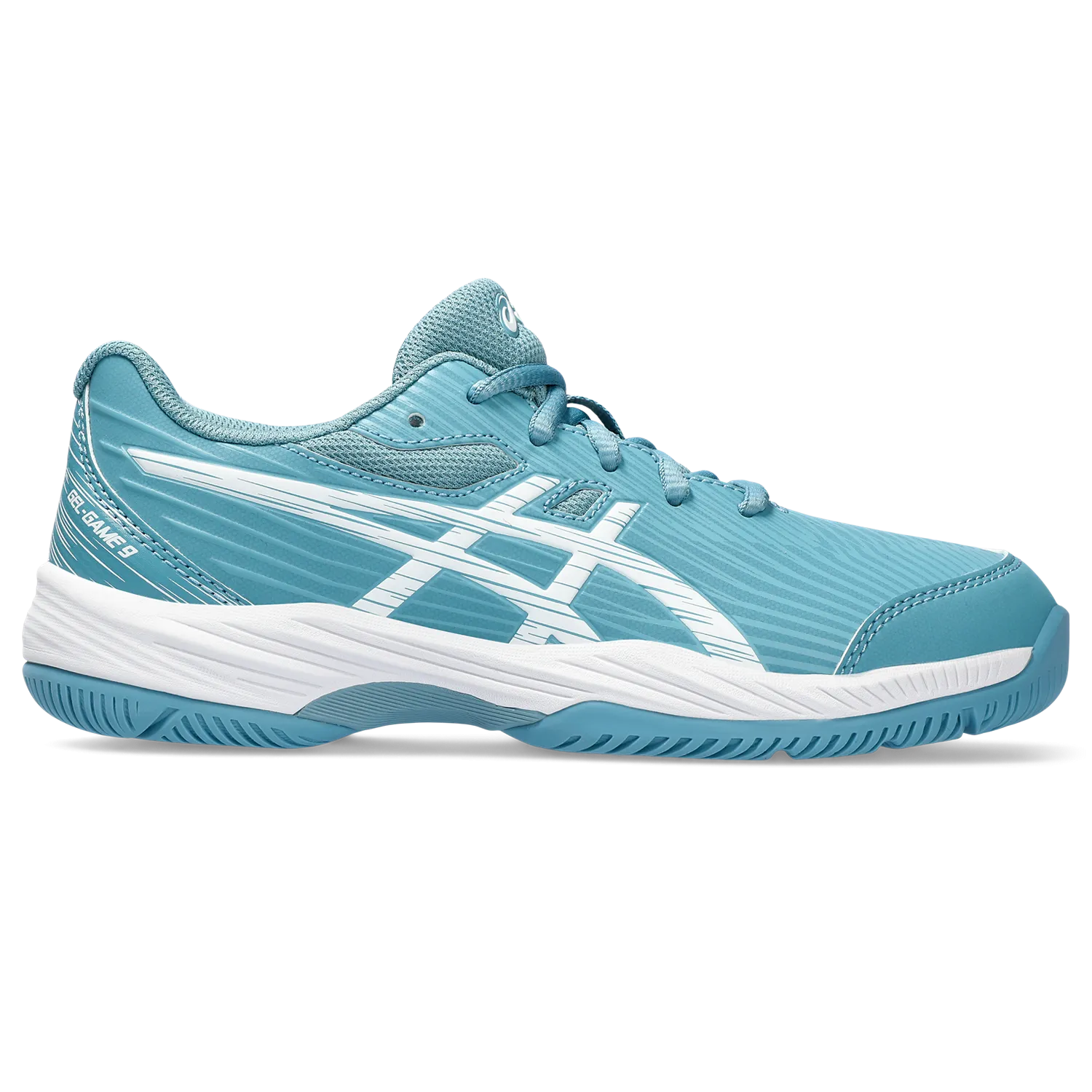 Asics Gel-Game 9 GS Junior Tennis Shoes (1044A052-402)