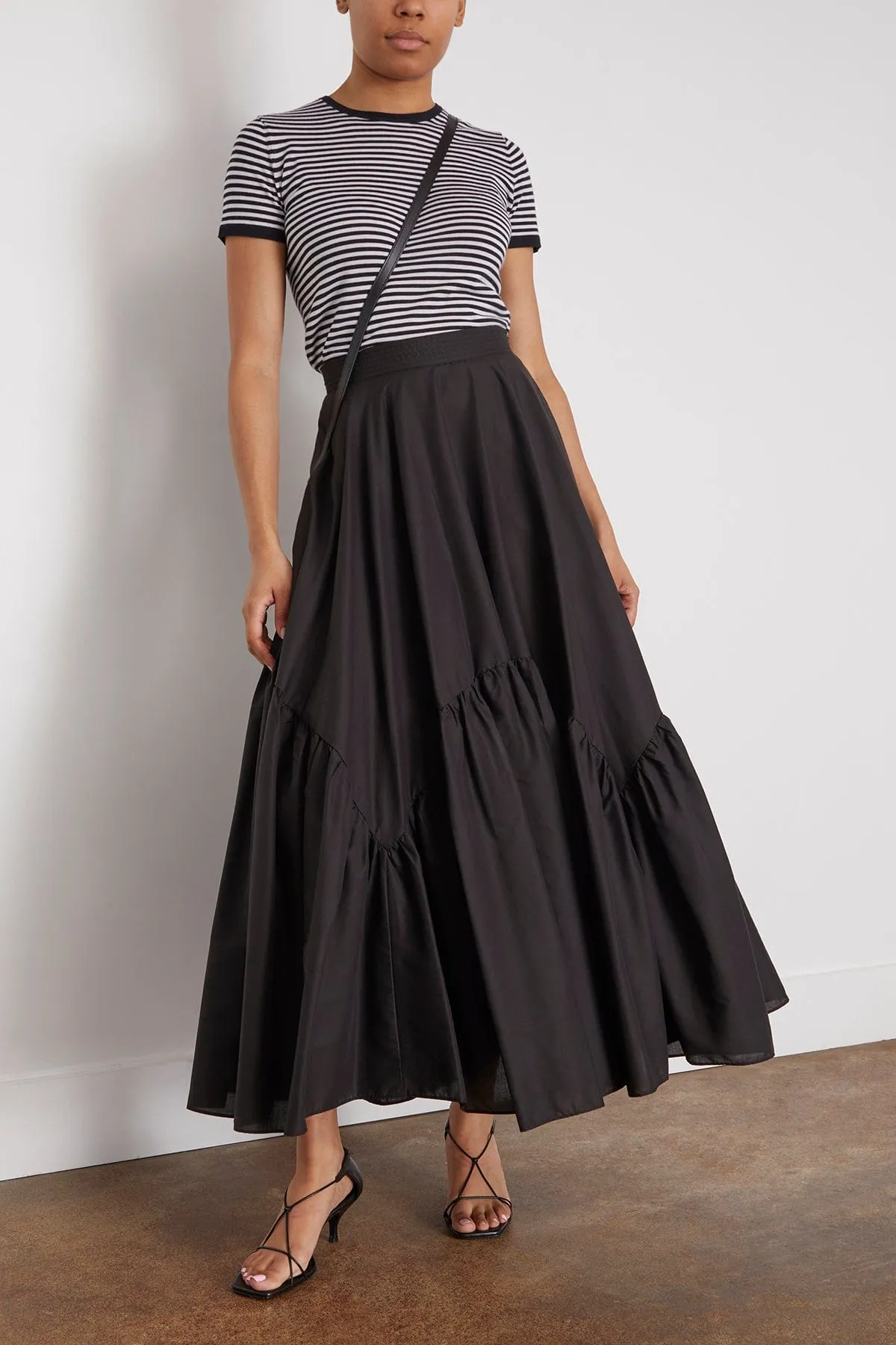 Astree Skirt in Noir