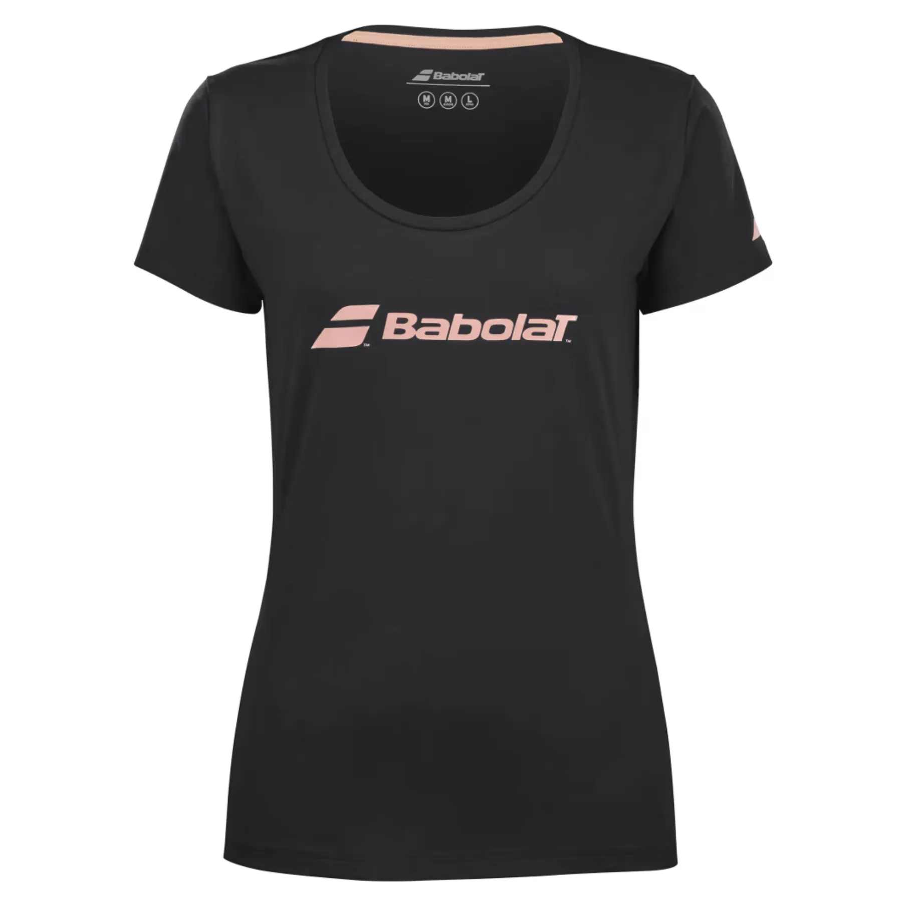 Babolat Exercise Women Tee 2000 - Black/Black