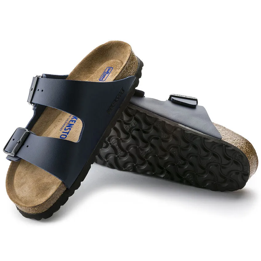 'Birkenstock' Women's Arizona Birko-Flor Sandal - Blue