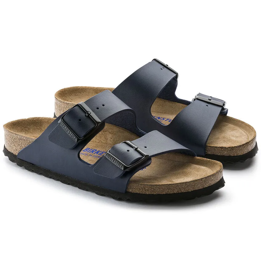 'Birkenstock' Women's Arizona Birko-Flor Sandal - Blue