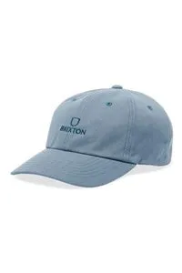 BRIXTON ALPHA CAP PACIFIC BLUE VINTAGE WASH