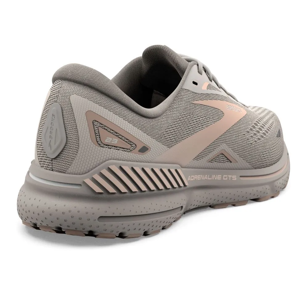 'Brooks' Women's Adrenaline GTS 23 - Crystal Grey / Villa / White