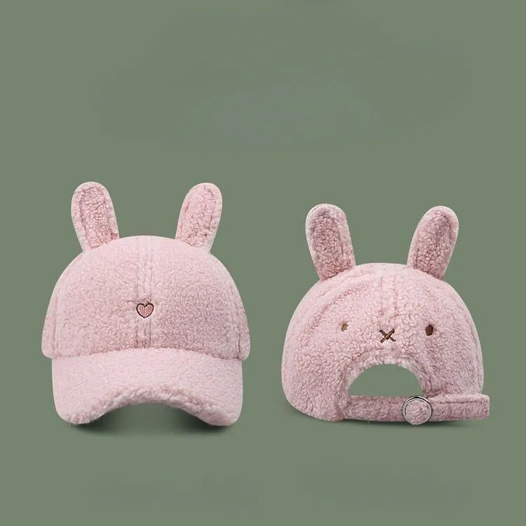 Bunny Rabbit Ear Fluffy Cap MK18988