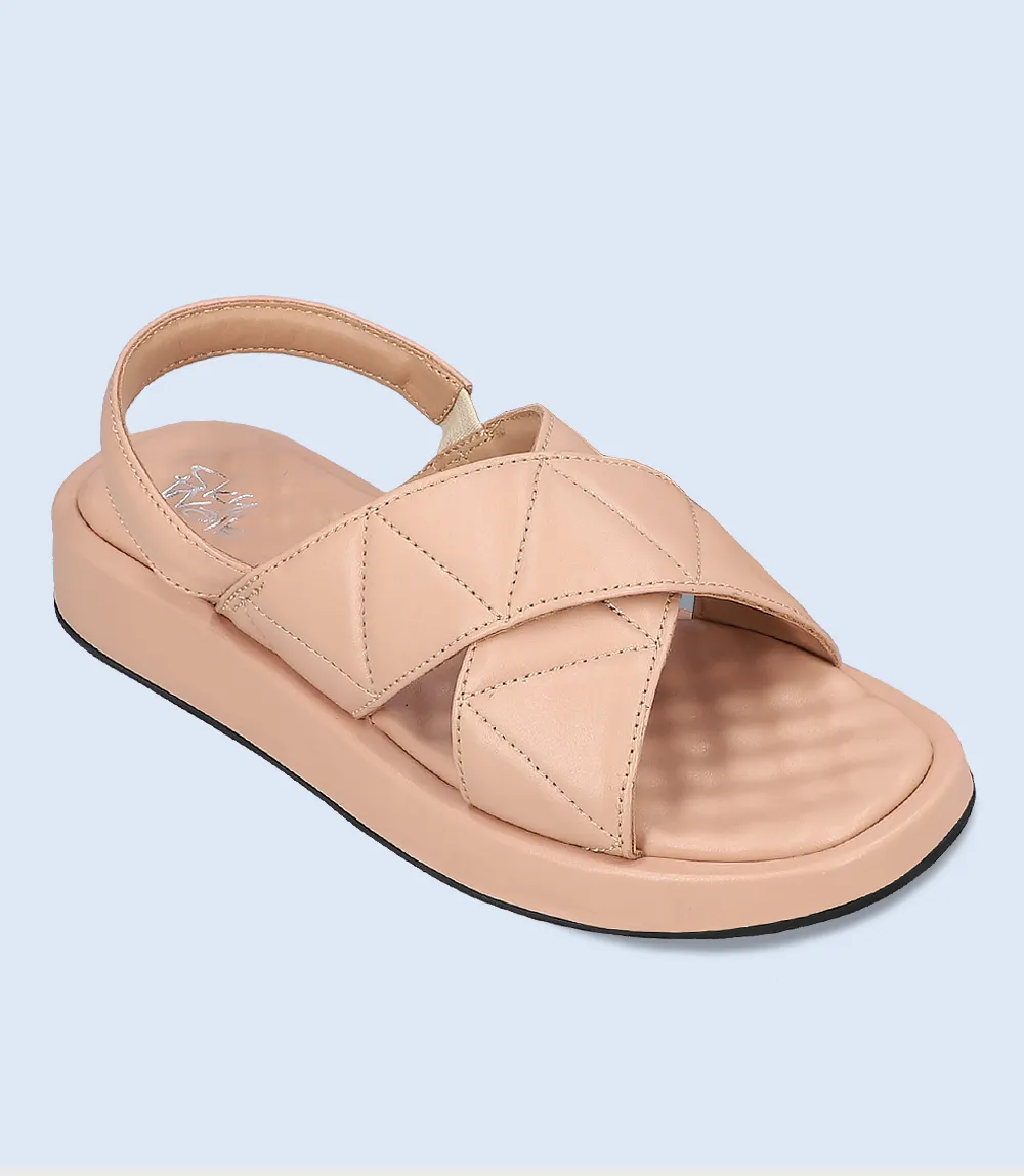 BW8038-TEA-PINK-Women Comfort Sandal