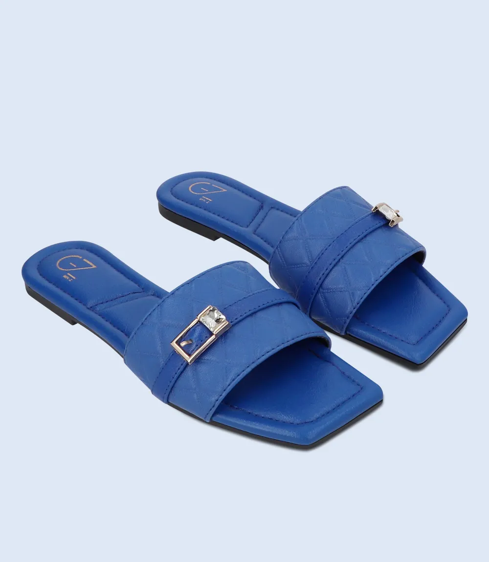 BW9504-BLUE-Women Slipper