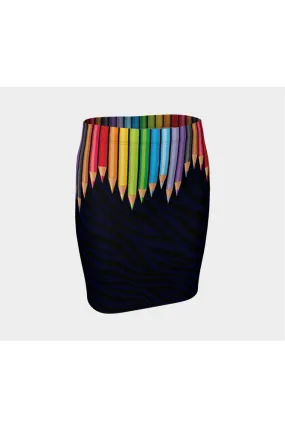 Color Pencil Art Athletic Top