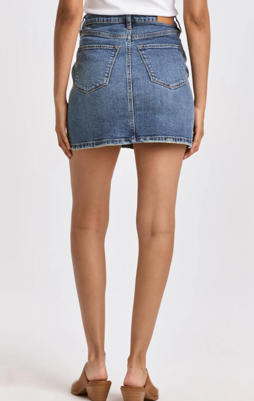 Dear John Quinn Denim Skirt