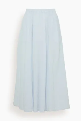 Deon Skirt in Pale Sky