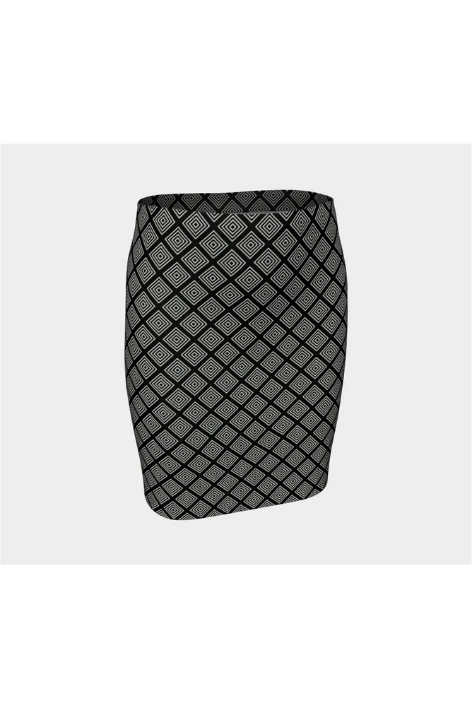 Diamond Life Fitted Skirt