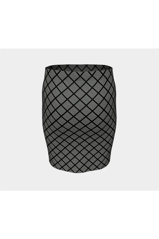 Diamond Life Fitted Skirt