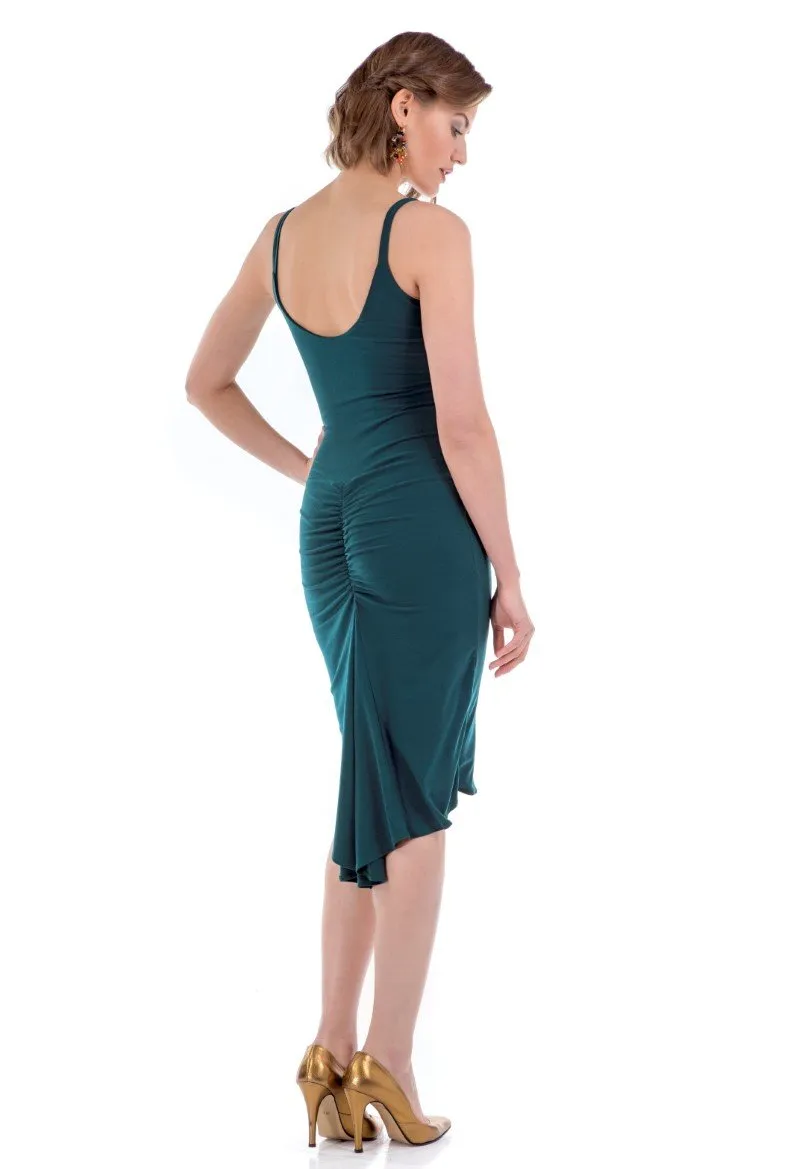 Fishtail Tango Dress With Front Knot