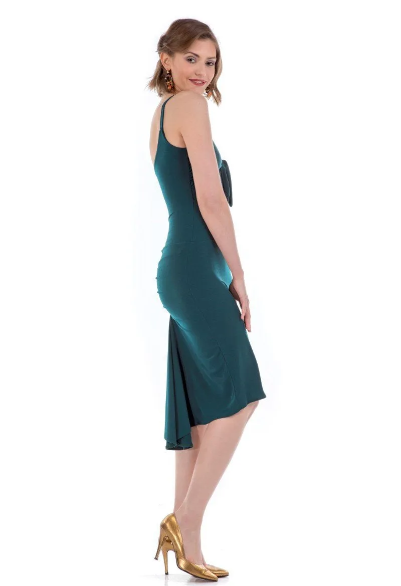 Fishtail Tango Dress With Front Knot