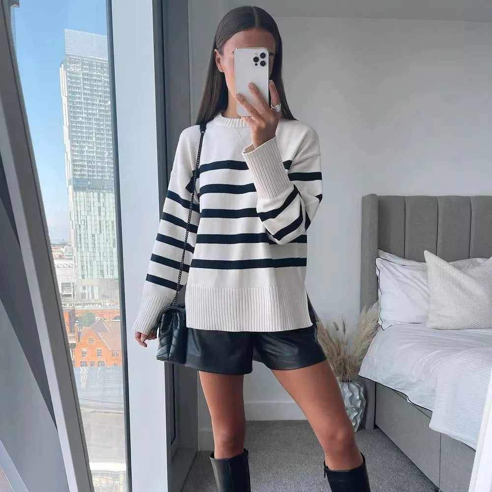 Gratia Striped Sweater