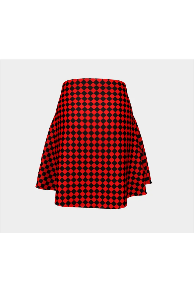 Harlequin Love Flare Skirt