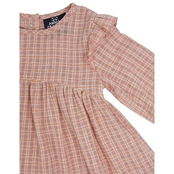 Lily Dress - Pink Check