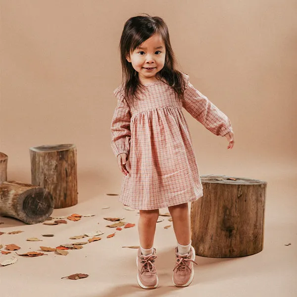 Lily Dress - Pink Check