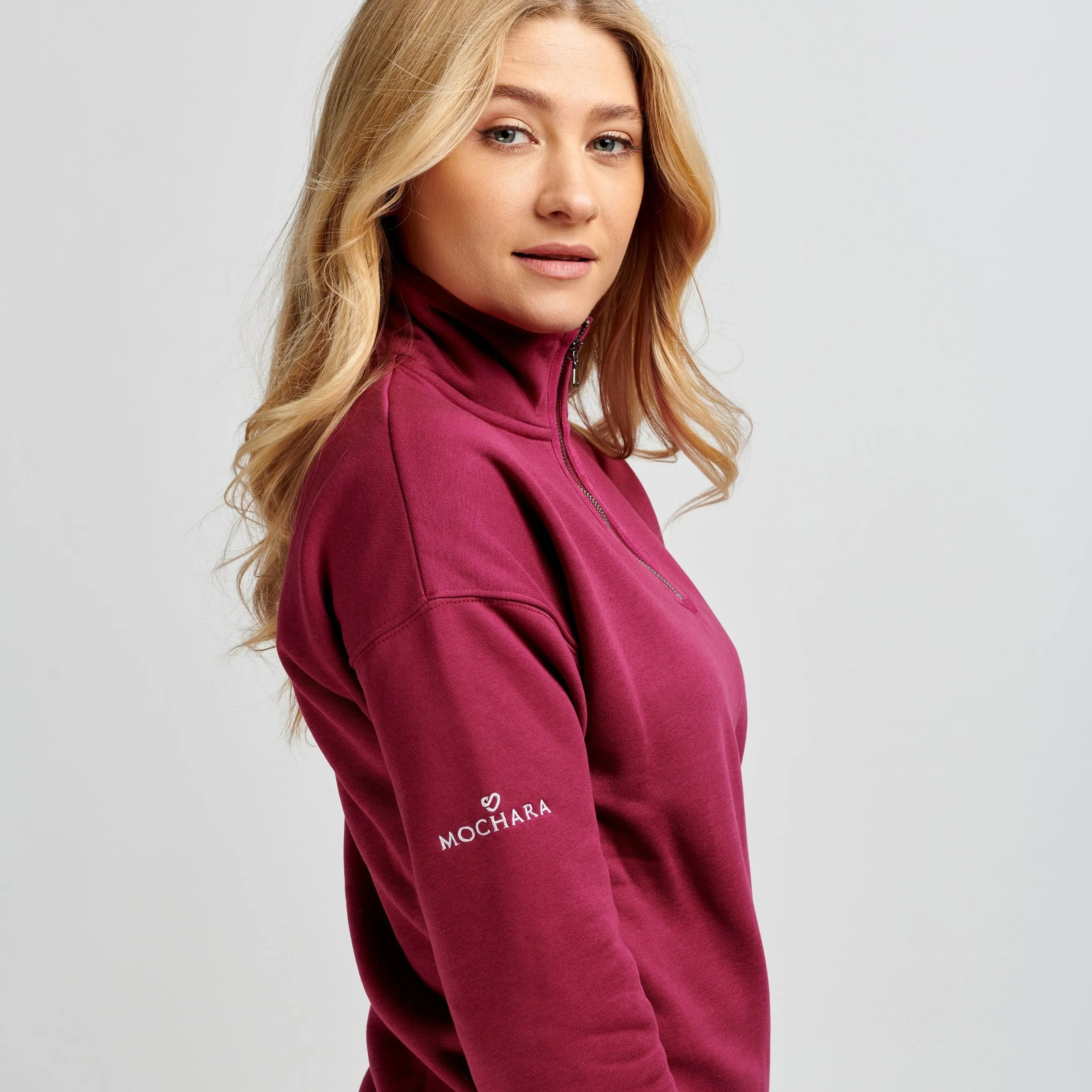 Mochara Half Zip Sweatshirt