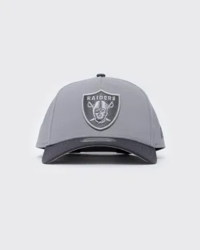 new era 940 aframe las vegas raiders overcast