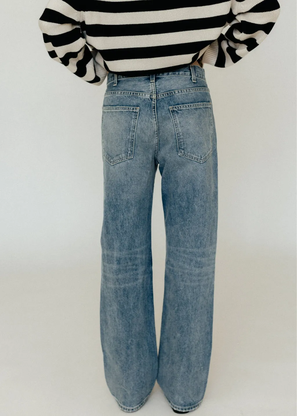 Summer Wash Nili Lotan Mitchell High-Waisted Jeans for Women