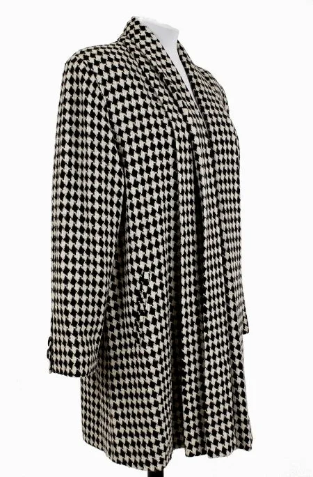 Pleated Houndstooth Swing