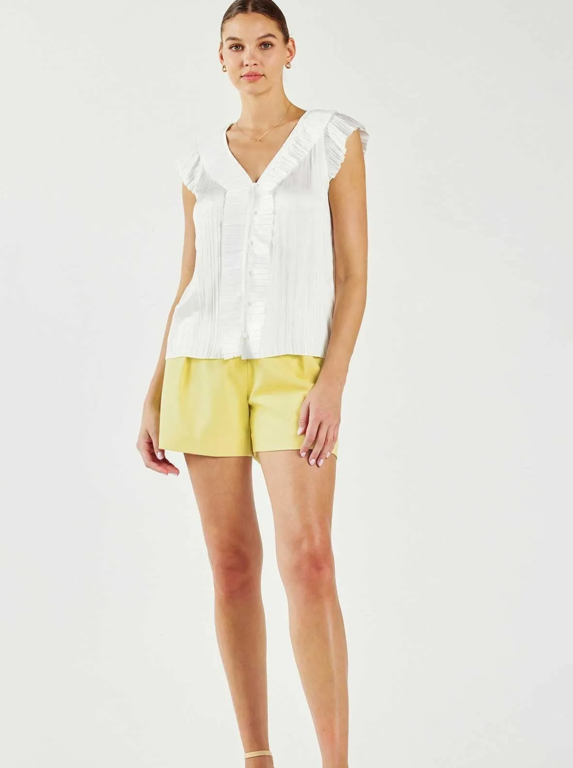 Polly Pleated Blouse