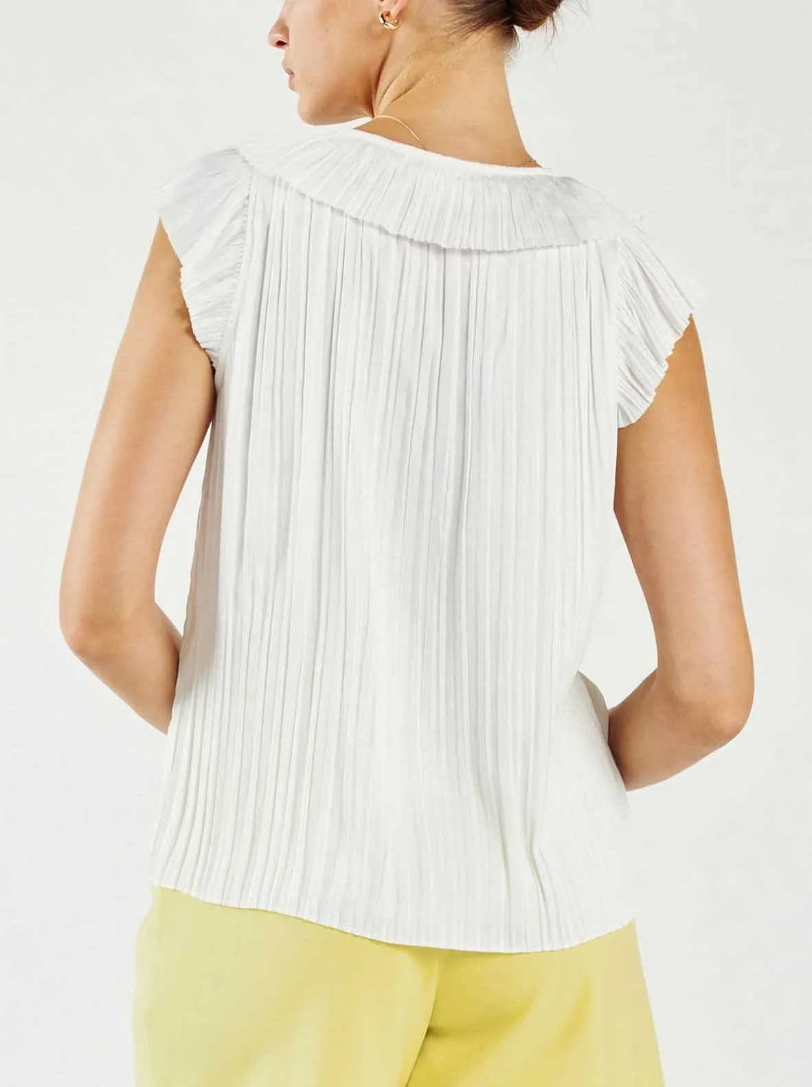 Polly Pleated Blouse