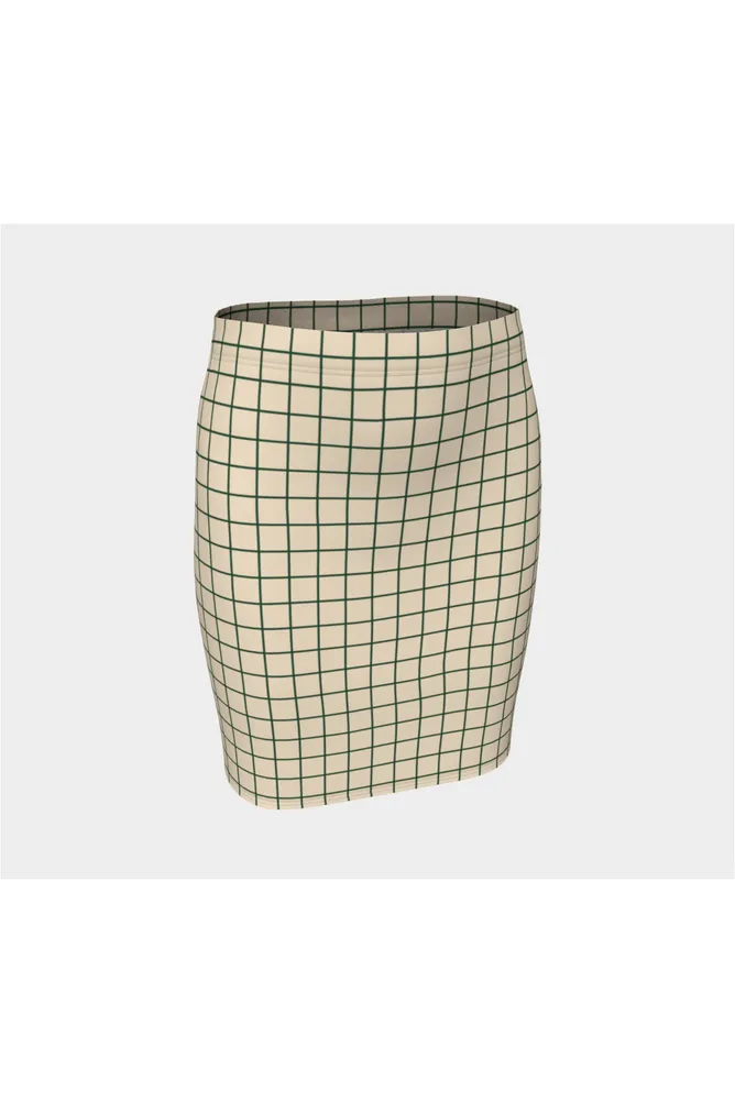 Queen's Gambit Fitted Skirt