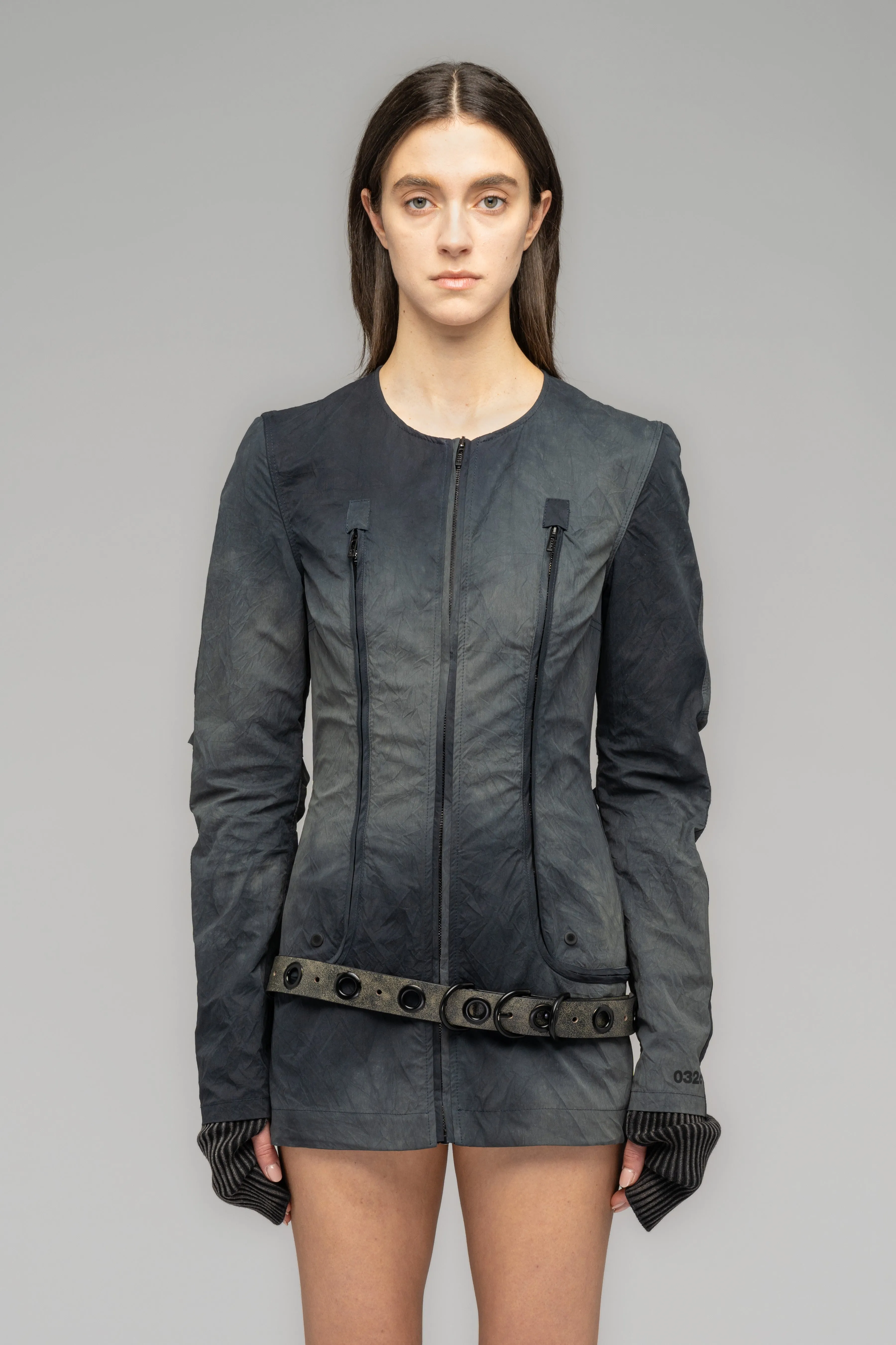 "TURBULENCE" CARGO ZIP DRESS