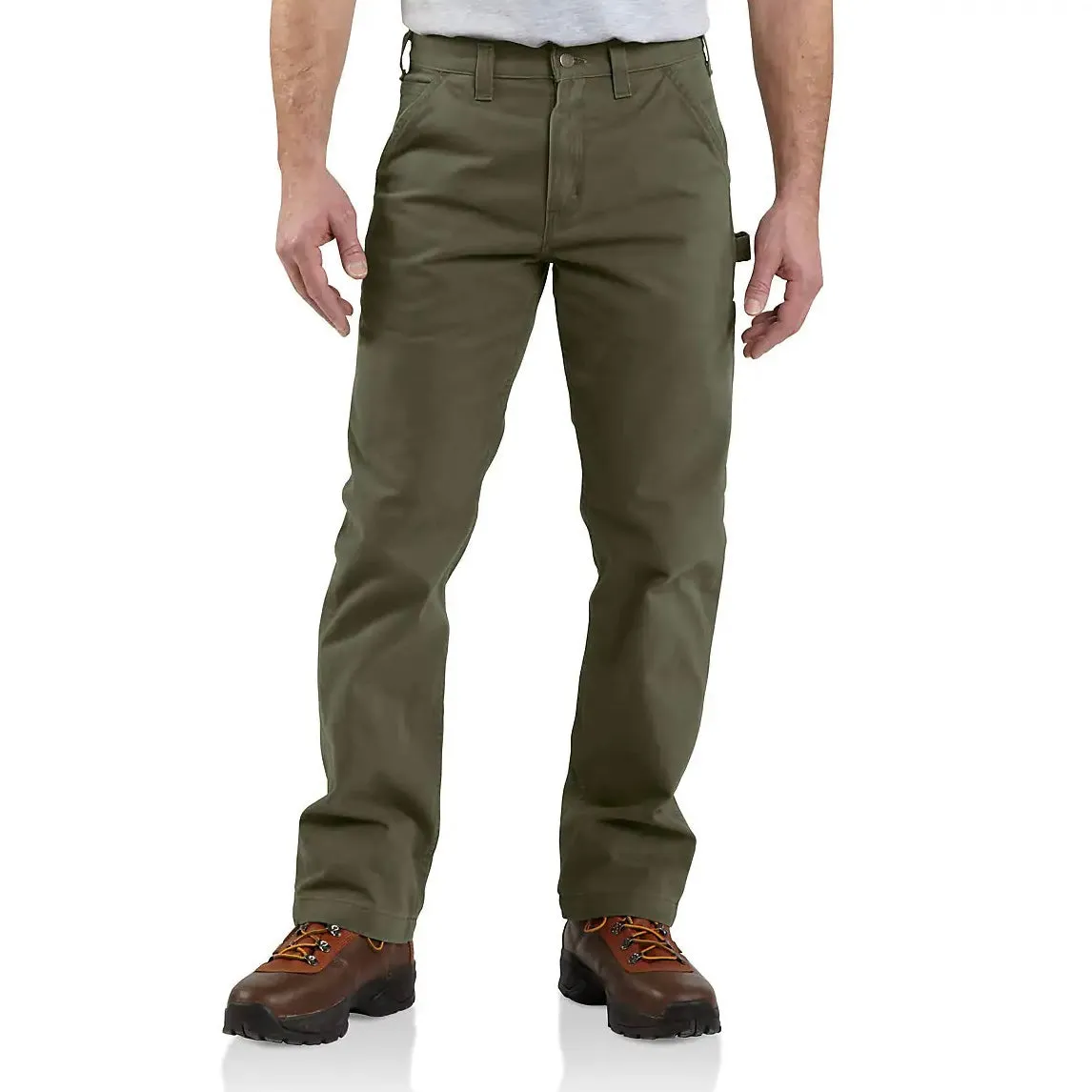 Relaxed Fit Twill Utility Work Pant