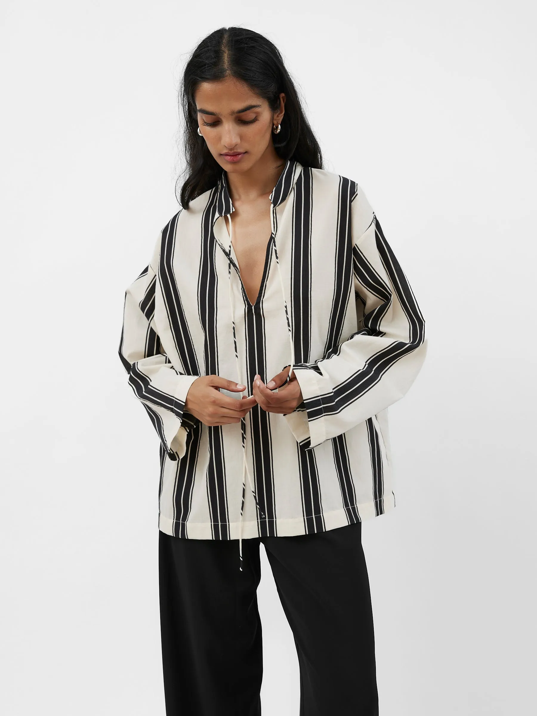 Relaxed Stripe Tunic