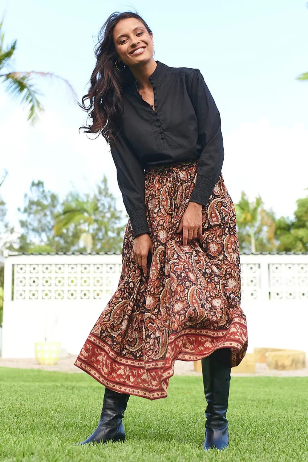 SHANTI SKIRT PAISLEY DREAMING