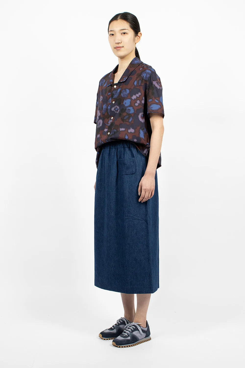 Stylish Blue Denim A-Line Skirt for Effortless Everyday Fashion