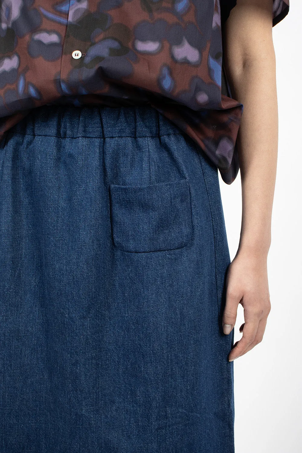 Stylish Blue Denim A-Line Skirt for Effortless Everyday Fashion