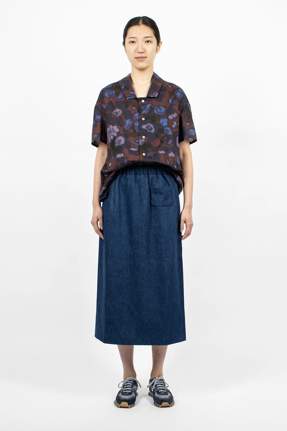 Stylish Blue Denim A-Line Skirt for Effortless Everyday Fashion