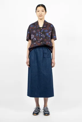 Stylish Blue Denim A-Line Skirt for Effortless Everyday Fashion