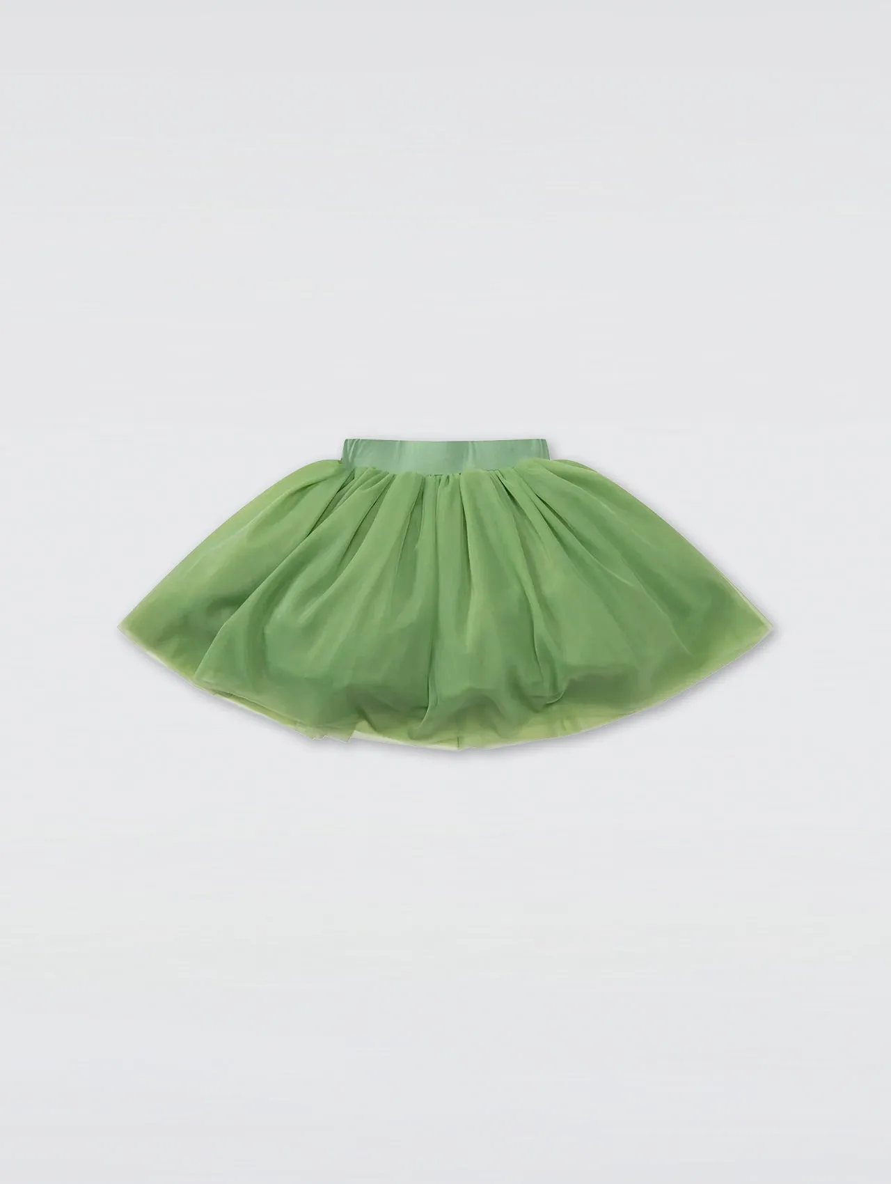 Solid Color Net Yarn Puffy Princess Skirts