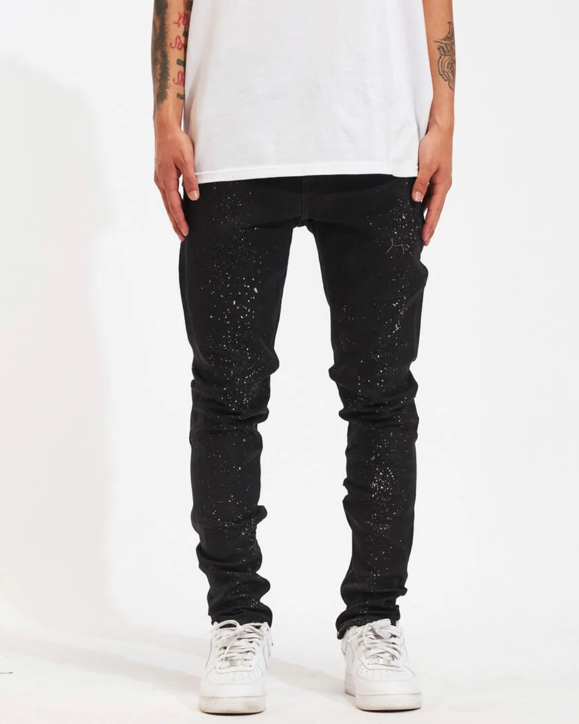 Splattered Denim