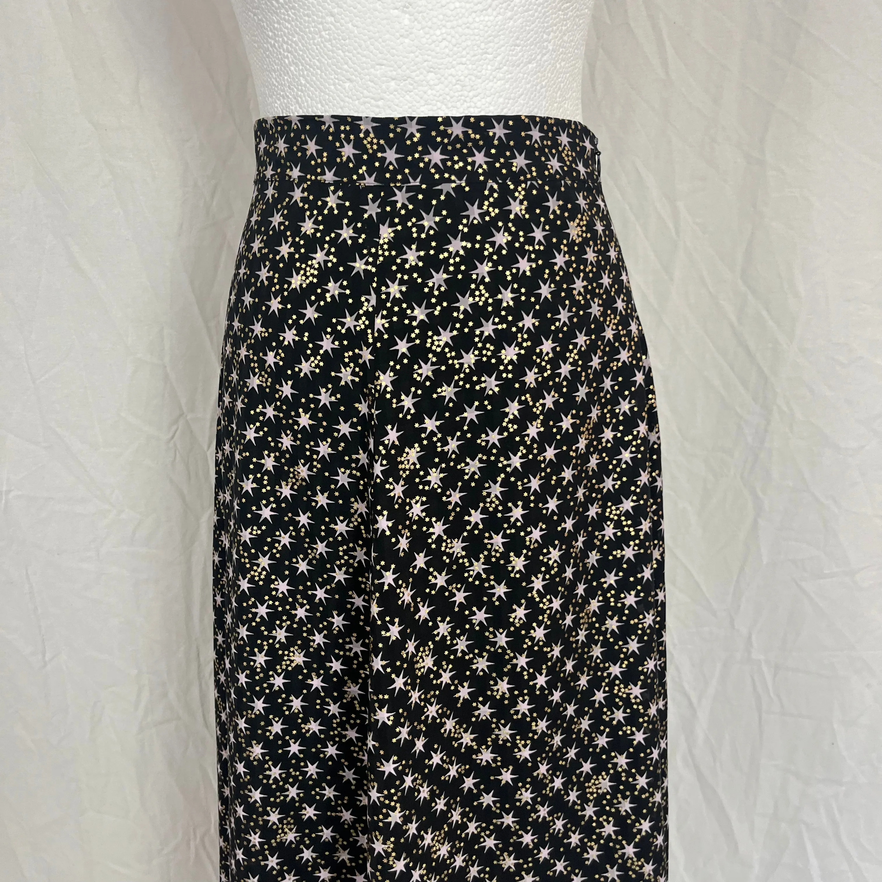 Stine Goya Black Star Print Skirt XS