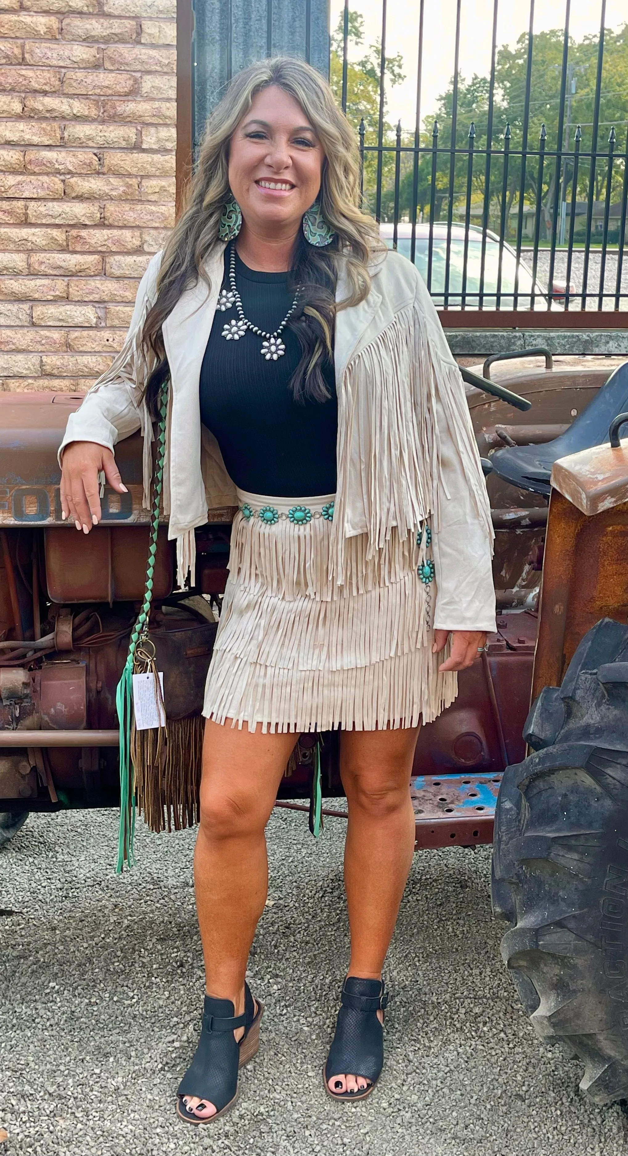 The Durango Fringe Skirt