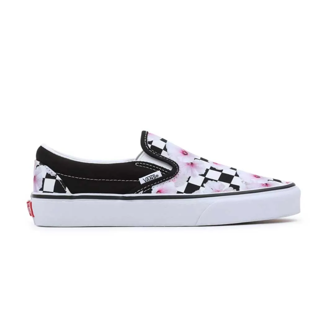 Vans - Unisex Hibiscus Check Classic Slip-On Shoes (5JLXBM8)