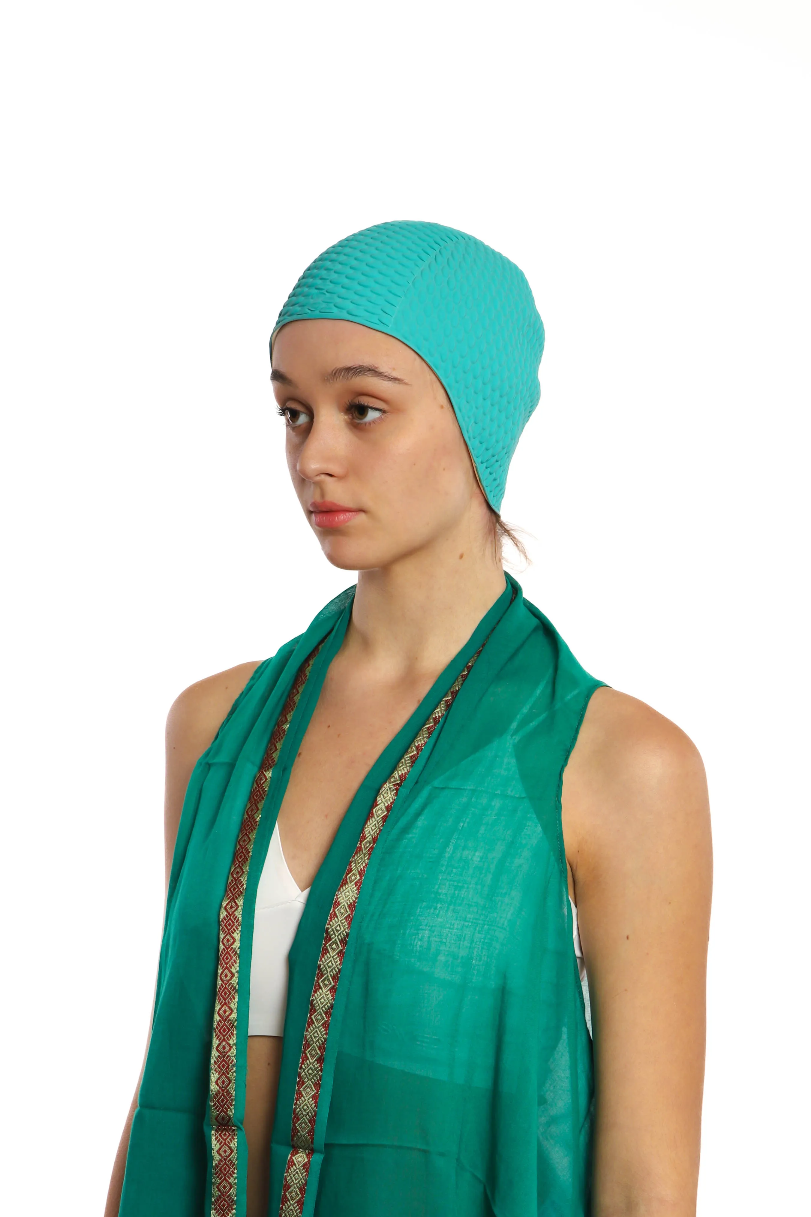 Vintage Bubble Swim Cap